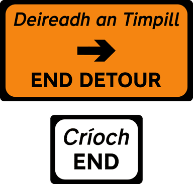 What do these signs together mean?