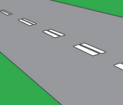 What do these road markings mean?