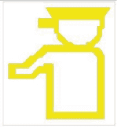 Toll collector operating lane